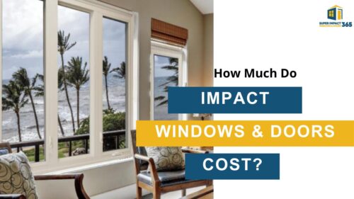 How much do impact windows and doors cost?
