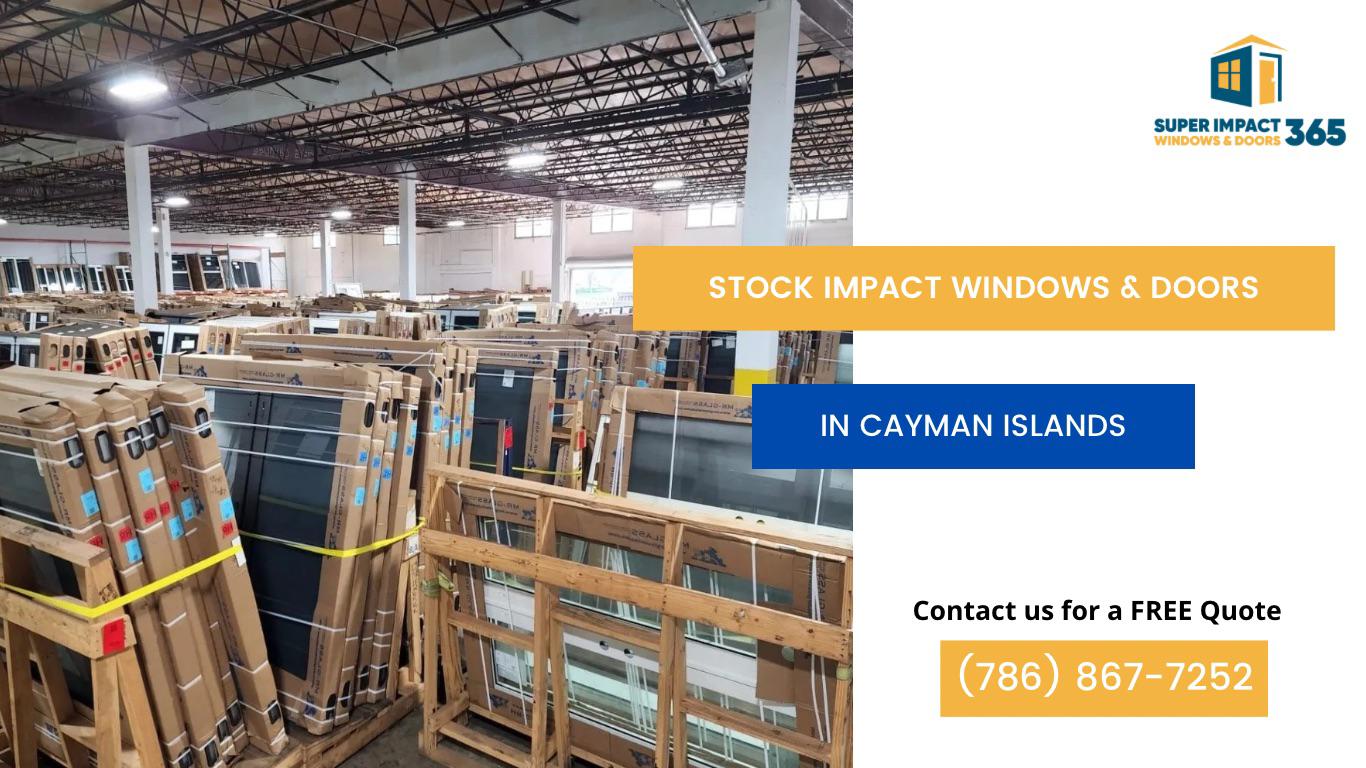 Hurricane Impact Windows and Doors in Stock Cayman Islands